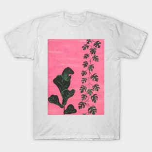 Pink Houseplants T-Shirt